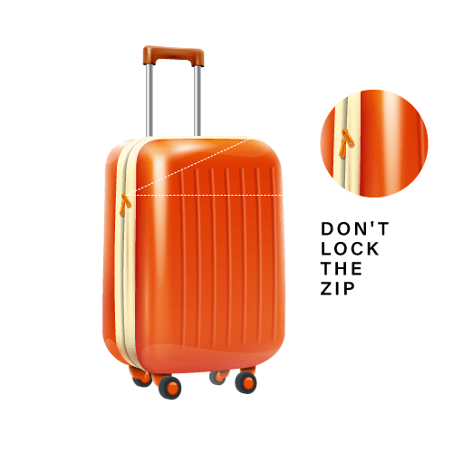 Est way to ship shops suitcase internationally